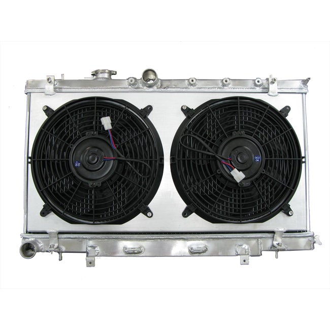 Aluminum Radiator + Shroud + Two 12