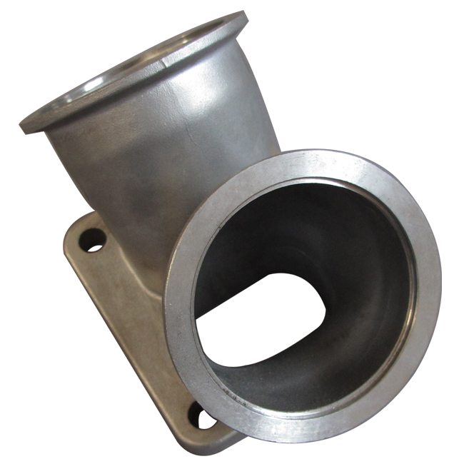 Stainless T4 Divided Countesunk To T6 Twin Scroll Divorced Flange Turbo Adapter 2